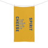 Spirit Cheese Hand Towel — Funny Cheeseboard Party Kitchen Towel