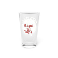 The Haps Place Pint Glass