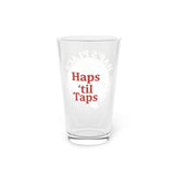 The Haps Place Pint Glass