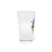 The Haps Place Pint Glass