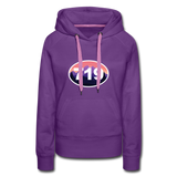 The Area Code Women’s Hoodie - purple