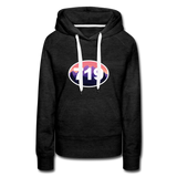 The Area Code Women’s Hoodie - charcoal grey