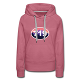 The Area Code Women’s Hoodie - mauve