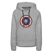 The Cadet America Women’s Hoodie - heather grey