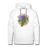 The Haps Place Men’s Hoodie - white