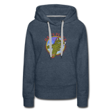Haps Place Women’s Hoodie - heather denim